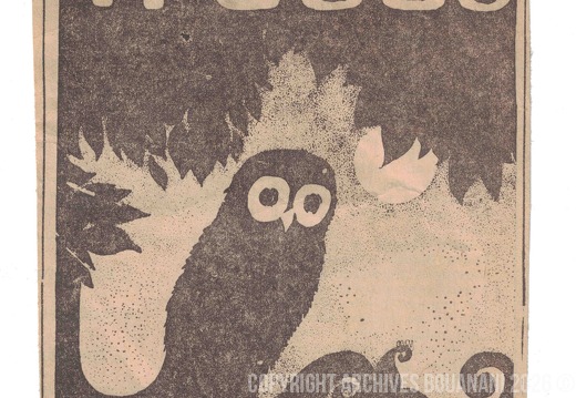 1970 Affiche Journal Wechma