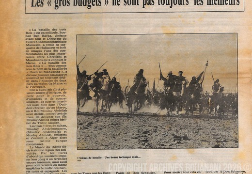 Al Maghrib 28 29 avril 1991 Deux regards sur Tambours de feu 1