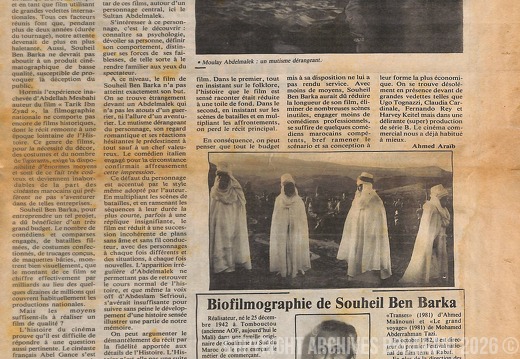 Al Maghrib 28 29 avril 1991 Deux regards sur Tambours de feu 2