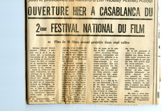 Le Matin du Sahara 16 dec 1984