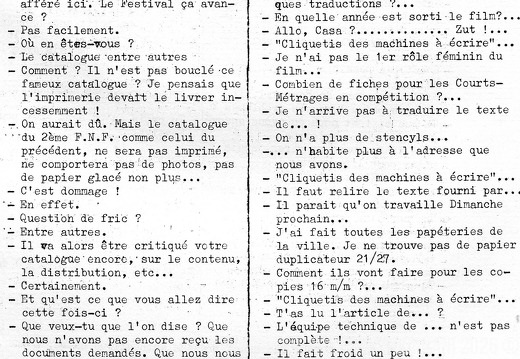 2e festival national du film programme 2