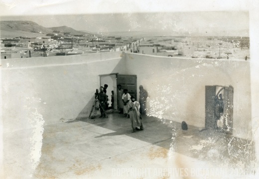 Tarfaya photo tournage patio grand format 