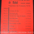 Affiche programme