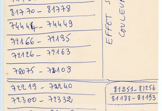 1973 Numeros bord plans effet001