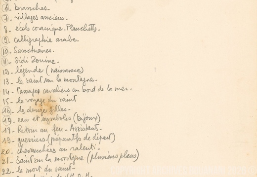 Liste scenes 001