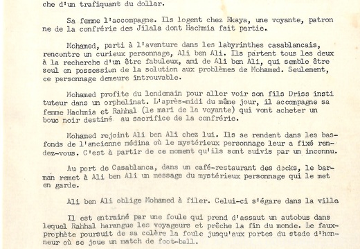 Le Mirage Assarab scenario Ahmed Bouanani avec le premier titre  Des dollars pour Mohamed  Page 03