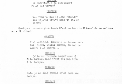 Le Mirage Assarab scenario Ahmed Bouanani avec le premier titre  Des dollars pour Mohamed  Page 12