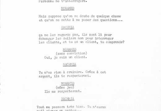 Le Mirage Assarab scenario Ahmed Bouanani avec le premier titre  Des dollars pour Mohamed  Page 14