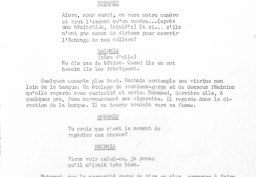 Le Mirage Assarab scenario Ahmed Bouanani avec le premier titre  Des dollars pour Mohamed  Page 18