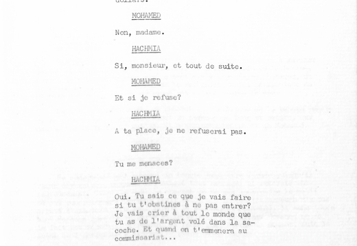Le Mirage Assarab scenario Ahmed Bouanani avec le premier titre  Des dollars pour Mohamed  Page 21