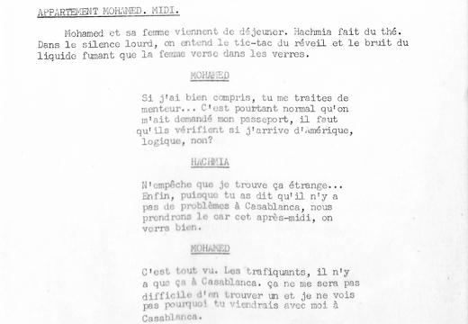 Le Mirage Assarab scenario Ahmed Bouanani avec le premier titre  Des dollars pour Mohamed  Page 24
