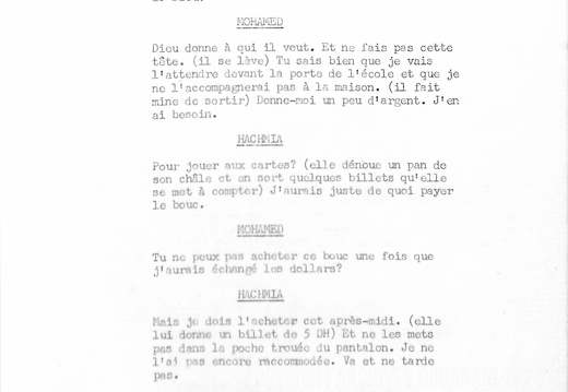 Le Mirage Assarab scenario Ahmed Bouanani avec le premier titre  Des dollars pour Mohamed  Page 35