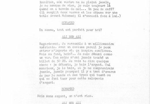 Le Mirage Assarab scenario Ahmed Bouanani avec le premier titre  Des dollars pour Mohamed  Page 42