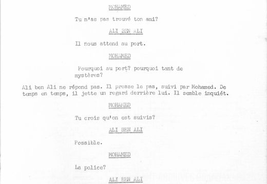Le Mirage Assarab scenario Ahmed Bouanani avec le premier titre  Des dollars pour Mohamed  Page 44