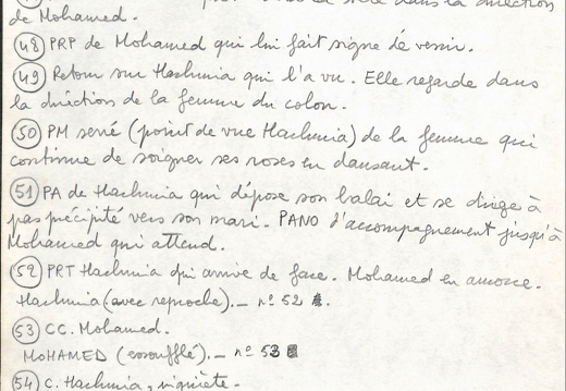 Manuscrit decoupage Mirage010