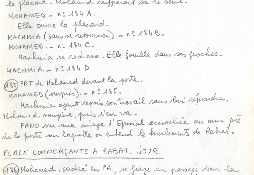 Manuscrit decoupage Mirage027