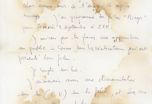 1987 09 07 Lettre Benani