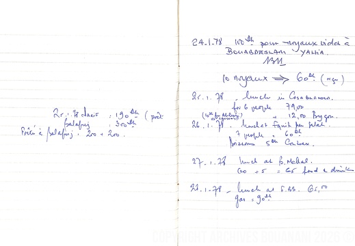 Cahier CCM 001
