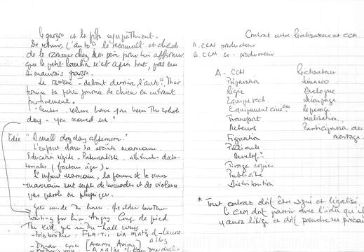Cahier CCM 006