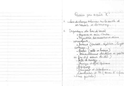 Cahier CCM 009