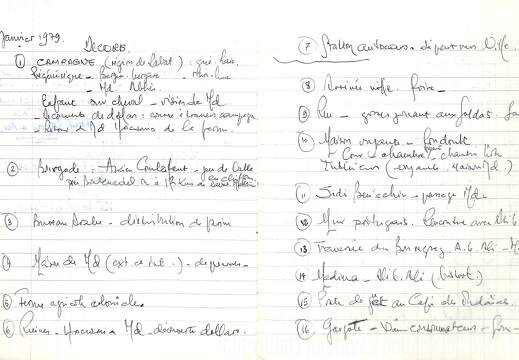 Cahier CCM 020