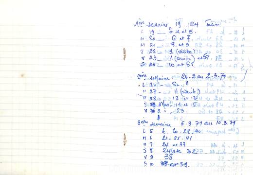 Cahier CCM 027