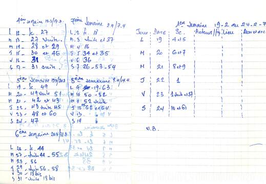 Cahier CCM 028