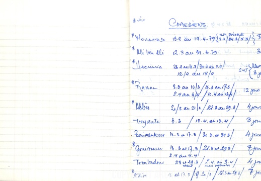 Cahier CCM 031