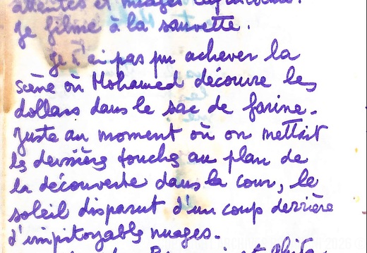 Journal Mirage manuscrit 007