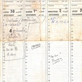 Planning des scenes par semaine Mirage