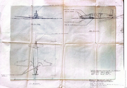 Plan avion 2 avec vitre
