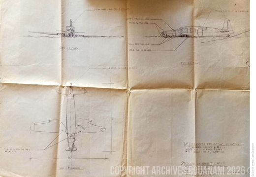 Plan avion La derniere mission Robert Enrico