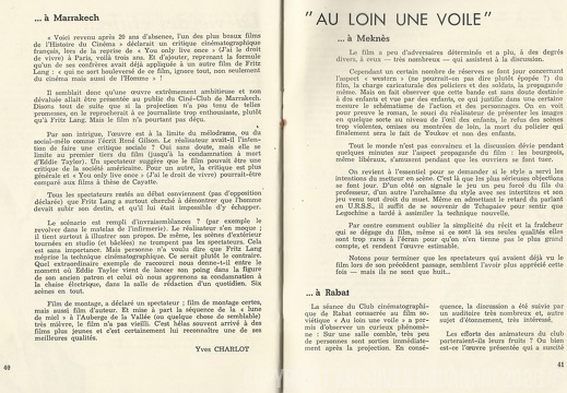 Cinemaghreb n 18 pages 40 et 41