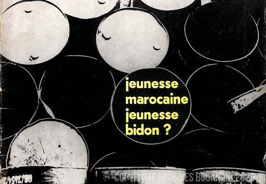 Couverture Lamalif n 35  decembre 1969