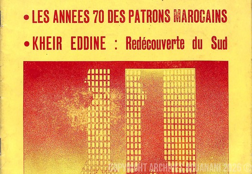 Couverture Lamalif n 112  janvier 1980