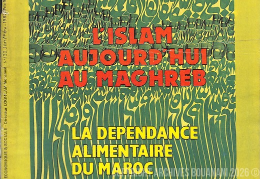 Couverture Lamalif  n 132  janvier fevrier 1982