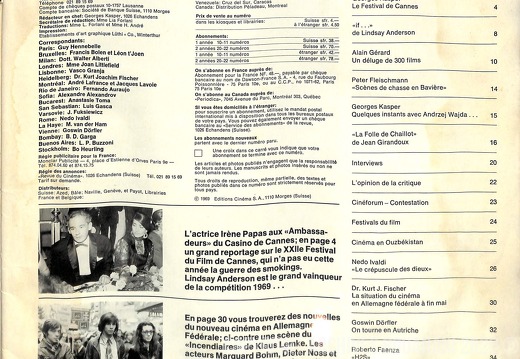 1969 sommaire