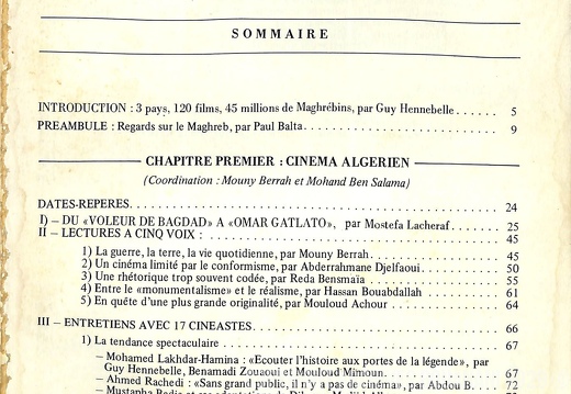Page 001 Sommaire Cine  maction n 14 Printemps 1981