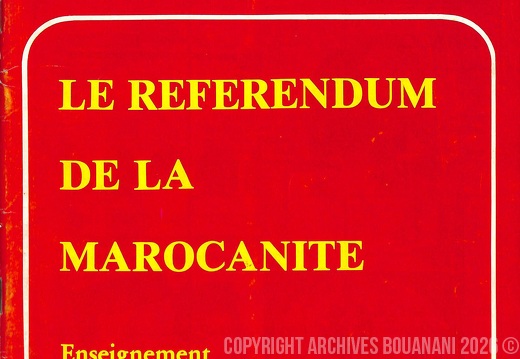 Couverture Message de la Nation n 6  30 septembre 1983
