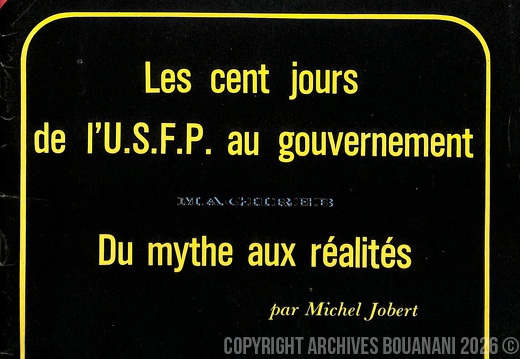 Couverture Message de la Nation n 30  21 mars 1984