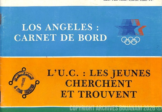 Couverture Message de la Nation n 47  8 aou  t 1984
