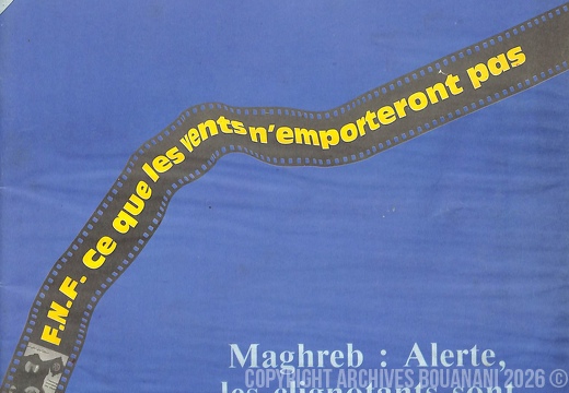 Couverture Message de la Nation n 60  9 janvier 1985